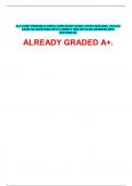 ALF CORE TRAINING FLORIDA CORE STUDY GUIDE LATEST 2025-2026&period;  ACTUAL EXAM 700 QUESTIONS WITH CORRECT AND DETAILED ANSWERS WITH RATIONALES&period;  ALREADY GRADED A&plus;&period; 