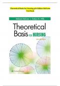 Theoretical Basis for Nursing 5th Edition McEwenTestBank