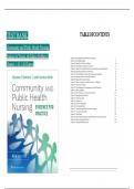 TEST BANK - Community and Public Health Nursing&colon; Evidence for Practice 4th Edition by DeMarco & Walsh