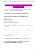 FIN 300 Practice Questions Solved 100&percnt; Correct &vert; Verified Answers