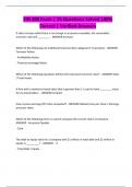 FIN 300 Exam &vert; 25 Questions Solved 100&percnt; Correct &vert; Verified Answers