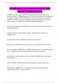 FIN 300 Exam Latest Questions Solved 100&percnt; Correct &vert; Verified Answers
