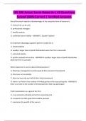 FIN 300 Actual Exam Rated A&plus;&vert; 40 Questions Solved 100&percnt; Correct &vert; Verified Answers
