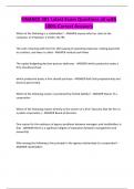 FINANCE 301 Latest Exam Questions all with 100&percnt; Correct Answers