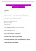FINANCE 301 Latest Exam Questions all with 100&percnt; Correct Answers