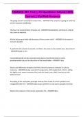 FINANCE 301 Test &vert; 25 Questions Solved 100&percnt; Correct &vert; Verified Answers