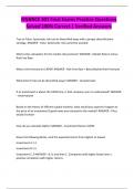 FINANCE 301 Final Exams Practice Questions Solved 100&percnt; Correct &vert; Verified Answers
