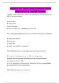 FINANCE 301  EXAMS BUNDLE&vert; Questions Solved 100&percnt; Correct &vert; Verified Answers