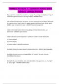FINANCE 301 QUIZ 1 &vert; Questions Solved 100&percnt; Correct &vert; Verified Answer