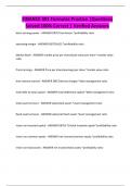 FINANCE 301 Formulas Practice &vert;Questions Solved 100&percnt; Correct &vert; Verified Answers