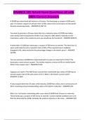 FINANCE 301 Actual Exam Questions all with 100&percnt; Correct Answers
