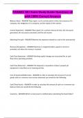 FINANCE 301 Exam Study Guide Questions all with 100&percnt; Correct Answers