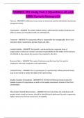 FINANCE 301 study Test 2 &vert;Questions all with 100&percnt; Correct Answers-A&plus;