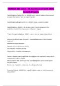 FINANCE 301  EXAMS BUNDLE&vert; Questions Solved 100&percnt; Correct &vert; Verified Answers