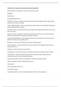 FAD 3220 Exam 3 Solution Manual Fully Solved Latest Update 2025
