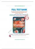 Test Bank Applied Pathophysiology For The Advanced Practice Nurse 1st Edition By Dlugasch&comma; Story Isbn-9781284150452