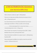 UNH NUTR400 EXAM 3 Questions and Answers 100&percnt; Pass