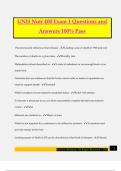 UNH Nutr 400 Exam 1 Questions and Answers 100&percnt; Pass