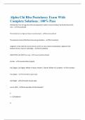 Alpha Chi Rho 2025 Postulancy Exam With Complete Solutions &vert;100&percnt; CORRECT QUESTIONS &plus; ANSWERS&vert; 100&percnt; GUARANTEED PASS &vert;&vert; GRADED A&plus; 2025
