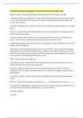 Test Bank for Mortgage loan Originator - Questions Fully Solved Latest Update 2025 
