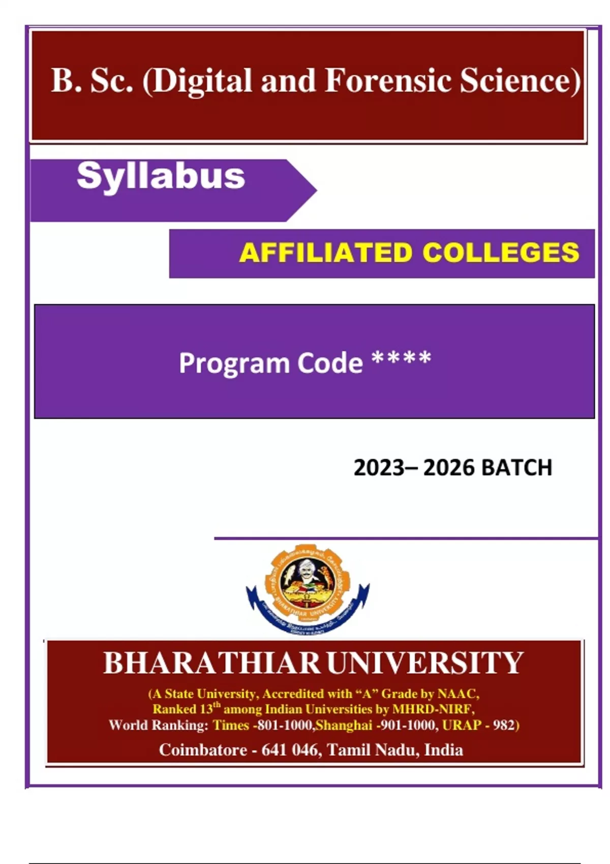 Digital and cyber forensic science detail syllabus - English - Stuvia US