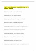 ASCP BOC Chemistry &vert; Latest 2024 With 100&percnt; Correct Answers