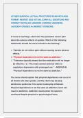 ATI MED SURGICAL ACTUAL PROCTORED EXAM WITH NGN  FORMAT NEWEST 2025 ACTUAL EXAM ALL QUESTIONS AND  CORRECT DETAILED ANSWERS &lpar;VERIFIED ANSWERS&rpar;  &vert;ALREADY GRADED A&plus;&vert;&vert;NEWEST VERSIONS &period;
