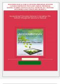 SOLUTIONS MANUAL FOR ACCOUNTING PRINCIPLES&comma; SEVENTH  CANADIAN EDITION BY WEYGANDT&comma; KISESO&comma; TRENHOLM&comma;  KIMMEL&comma; WARREN AND NOVACK FULL TESTBANK ALL CHAPTERS  INCLUDED&vert;&vert; LATEST UPDATE 2025 GRADED A&plus;