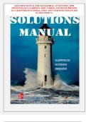SOLUTION MANUAL FOR MANAGERIAL ACCOUNTING 18TH  EDITION BY RAY GARRISON&comma; ERIC NOREEN AND PETER BREWER  ALL CHAPTERS INCLUDED&vert;&vert; LATEST AND COMPLETE UPDATE 2025  GUARANTEED A&plus;