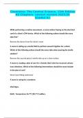 Full Test Bank - Chemistry&colon; The Central Science&comma; 13th Edition &lpar;Brown&comma; 2025&rpar;&comma; Chapter 1-24 &vert; All Chapters&vert;newest version 2025&sol;26 A&plus;