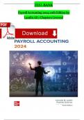 Test Bank -Payroll Accounting 2024&comma; 10th Edition &lpar;Landin&rpar;&comma; Chapter 1 - 7 Complete Latest Newest Version Instant Download as a PDF