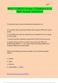 WGU COM101 Exam 3 Chapters 8-11 With Actual Solution&excl;&excl;