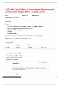 AVIA 444 Quiz&colon; Midterm Exam&vert;Actual Questions and Answers&vert;2025 Update 100&percnt; Correct-Liberty