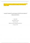 EDMG 501 Assessing the Coordination of Local Fire Departments with FEMA Under the Stafford Act During Large-Scale Disasters &vert;Latest Update with complete solution