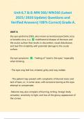 Unit 6&comma;7 & 8&colon; MN 566&sol; MN566 &lpar;Latest 2025&sol; 2026 Update&rpar; Questions and Verified Answers&vert; 100&percnt; Correct&vert; Grade A&period;