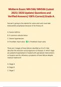 Midterm Exam&colon; MN 566&sol; MN566 &lpar;Latest 2025&sol; 2026 Update&rpar; Questions and Verified Answers&vert; 100&percnt; Correct&vert; Grade A&period;