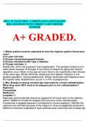 APEA 3P EXAM PREP7 ETHICS PROFESSIONAL ISSUES 2025-2026&period; QUESTIONS WITH 100&percnt; CORRECT AND VERIFIED ANSWERS WITH EXPANATIONS&period; A&plus; GRADED&period;