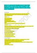 NURS 676 ADVANCED PHARMACOLOGY MIDTERM EXAM&sol;ACTUAL EXAM WITH 100&percnt; CORRECT AND VERIFIED ANSWERS &sol;LATEST UPDATE 2025&sol;WEST COAST UNIVERSITY