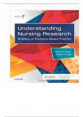 Test Bank for Understanding Nursing Research&comma; 7th Edition&comma; Susan Grove&comma; Jennifer Gray&comma; ISBN&colon; 9780323532051&comma; ISBN&colon; 9780323546515&comma; ISBN&colon; 9780323546447