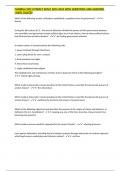 FLORIDA CIVIC LITERACY EXAM 2023-2024 WITH QUESTIONS AND ANSWERS &lpar;100&percnt; SOLVED&rpar;
