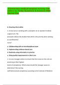 Introductory medical-surgical nursing 13th edition by Timby Questions & Answers With Correct Key 