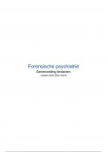 Samenvatting Keuzevak Forensische Psychiatrie &lpar;GKO-FORPSYC-18&rpar;