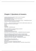 Chapter 1 Questions & Answers