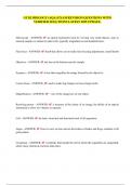 GCSE BIOLOGY &lpar;AQA&rpar; EXAM REVISION QUESTIONS WITH VERIFIED SOLUTIONS LATEST 2025 UPDATE&period;