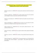 GCSE BIOLOGY Paper 1 EXAM REVISION QUESTIONS WITH VERIFIED SOLUTIONS LATEST 2025 UPDATE&period;