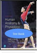 Test Bank for Human Anatomy and Physiology&comma; 11th Edition by Marieb&comma; 9780134580999&comma; Covering Chapters 1-29 &vert; Includes Rationales &vert;COMPLETE SOLUTION&period;