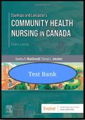 Test Bank - Stanhope and Lancasters Community Health Nursing in Canada&comma; 4th Edition &lpar;MacDonald&rpar;&comma; Chapter 1-18 &vert; All Chapters