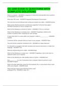CS 1300 EXAM &num;1 QUESTIONS WITH COMPLETE SOLUTIONS 