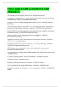 PSYC 1300 EXAM QUESTIONS AND ANSWERS