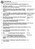 LSUS MBA 703 ACTUAL MIDTERM  Exam &vert; 2025 LATEST UPDATED &vert; COMPLETE QUESTIONS AND ANSWERS &vert; GET IT CORRECT &excl;&excl;&lpar;GRADED A&plus;&rpar;